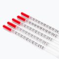 Cralusso Waggler Antenne a stelo 5 pezzi bianco/rosso/giallo 2