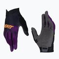 Guanti da ciclismo da donna Leatt MTB 1.0 GripR viola