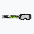Maschera da ciclismo per bambini Leatt Vizion 2.5 Small Black/Neon Yellow 5
