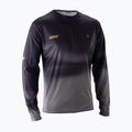 Maglia a maniche lunghe da ciclismo uomo Leatt MTB Trail 3.0 ghost black