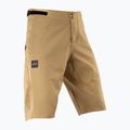 Pantaloncini da ciclismo da uomo Leatt MTB Trail 3.0 Liner brass brown
