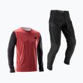 Completo ciclismo uomo Leatt Ride Kit MTB 1.0 dusty red