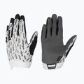 Guanti da ciclismo per bambini Leatt MTB 1.0 GripR Jr trails white