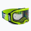 Occhiali da ciclismo Leatt Velocity 5.5 giallo neon/grigio chiaro