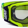 Occhiali da ciclismo Leatt Velocity 5.5 giallo neon/grigio chiaro 5