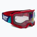 Occhiali da ciclismo Leatt Velocity 4.5 v22 rosso chiaro
