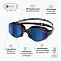 Occhiali da nuoto BuddySwim OzeanX Mirror nero / blu 4