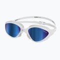 Occhiali da nuoto BuddySwim OzeanX Mirror bianco/blu