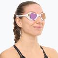 Occhialini da nuoto BuddySwim OzeanX Mirror bianco / iridium 2