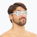 Occhiali da nuoto BuddySwim OzeanX Mirror bianco / argento 6