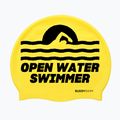 BuddySwim OWS Cuffia in silicone giallo