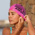 BuddySwim OWS Cuffia da nuoto in silicone rosa 2