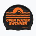 BuddySwim OWS Cuffia in silicone nero / arancione