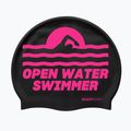 BuddySwim OWS Cuffia in silicone nero / rosa