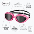 Occhialini da nuoto BuddySwim Ozean pink/black/smoke 2