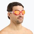 Occhialini da nuoto BuddySwim OzeanX Mirror red/white/orange 4
