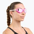 Occhialini da nuoto BuddySwim OzeanX Mirror pink/white/iridium 3
