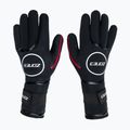 ZONE3 Guanti Heat Tech in neoprene nero/rosso 3