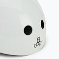 Casco da bambino Triple Eight Lil 8 Youth bianco lucido 8