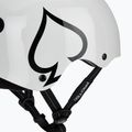 Casco Pro-Tec Low Pro bianco lucido 7