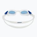Occhialini da nuoto ZONE3 Apollo Swim white/blue/tinted blue 4