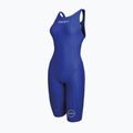 Costume da bagno intero da donna ZONE3 Performance Speed Kneeskin blue/white