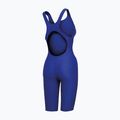 Costume da bagno intero da donna ZONE3 Performance Speed Kneeskin blue/white 2