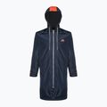 ZONE3 Robe Fleece Parka cappotto navy/grigio/arancio