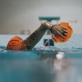 Palette da nuoto BuddySwim Power Paddle orange 7