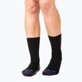 Calzini da donna Bridgedale Lightweight Merino Performance Boot Original black/purple 5