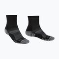 Calzini da uomo Bridgedale Hike Lightweight Performance ¾ Crew black/silver