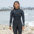 Muta da nuoto donna Xcel Comp 4/3 mm Full black/black palm/monstera print 6