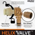 Boccaglio per Source Tactical Helix Valve coyote 2