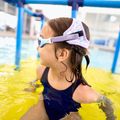 Occhialini da nuoto per bambini FINIS DragonFlys Goggles lavender scales 3
