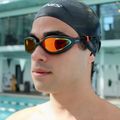 Occhiali da nuoto FINIS Smart Max arancione a specchio/nero 13