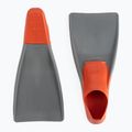 Pinne lunghe galleggianti FINIS rosso/grigio 2