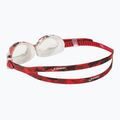 Occhiali da nuoto FINIS Adventure rosso mimetico 4