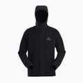 Giacca a vento Arcteryx Squamish Hoody nera da uomo