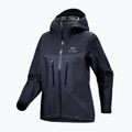 Arcteryx Alpha black sappire giacca da pioggia da donna 13