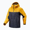 Giacca antipioggia Arc'teryx Alpha nero zaffiro/edziza da uomo 7