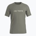 Maglietta Arc'teryx Ionia Merino Wool Arc'Word Logo forage da uomo 6