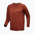 Arc'teryx Uomo Cormac Logo manica lunga sequoia heather/ solaris 4