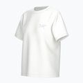 Maglietta da donna Arcteryx Kragg Cotton Little Bird Crew white light/white 9