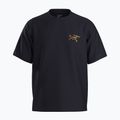 Maglietta Arc'teryx Kragg Cotton Logo Uomo Nero 24k