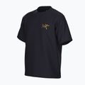 Maglietta Arcteryx Kragg Cotton Logo Uomo Nero 24k 3