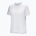 Maglietta da donna Arcteryx Kragg Sl Cotton Emblem Crew white light 6