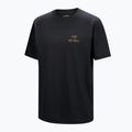 Maglietta da uomo Arc'teryx Kragg Sl Cotton Bird Word 24k black 5