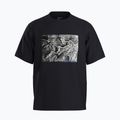 Maglietta da uomo Arcteryx Kragg Cotton Lithographica nera