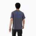 Maglietta da uomo Arc'teryx Kragg Sl Cotton Bird Word dk stratus/fluidity 3