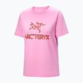 Maglietta da donna Arcteryx Kragg SL Cotton Heatmap Crew pineberry 5
